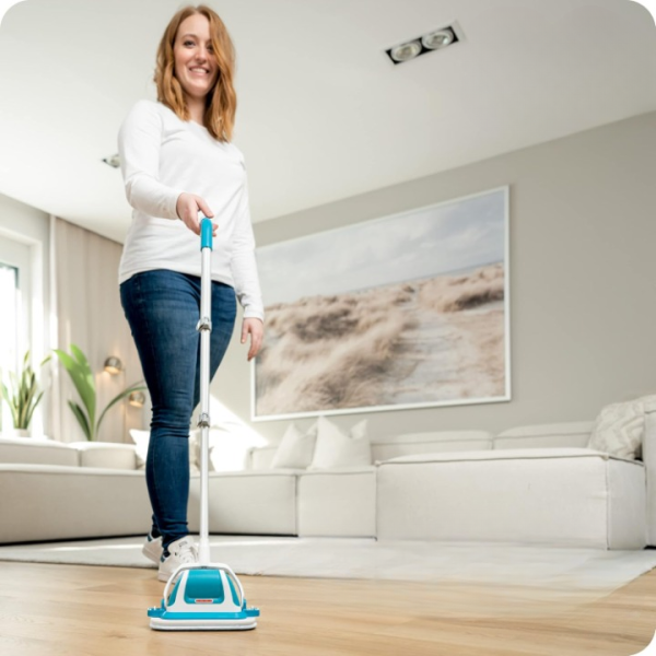 Bellhowell Multi Scrubber Mop System As Hand Scrubber & Floor Mop | Effortless Wiping, Scrubbing And Polishing | Multifunctional Mini Cleaning Scrubber | Rechargeable Multifunctional Mini Cleaning Scrubber